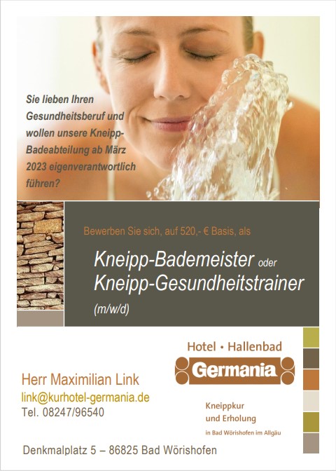 Aussenansicht des Hotels Germania in Bad Wörishofen